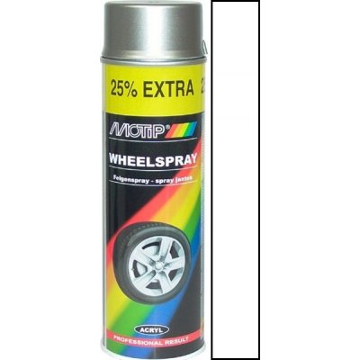 Motip Wheel Sprej 04003 bílá akrylový lak na disky kol 500 ml – Zbozi.Blesk.cz