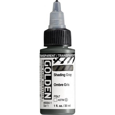 Golden Artist Colors High Flow akrylová barva transparent shading gray 30 ml – Zboží Dáma