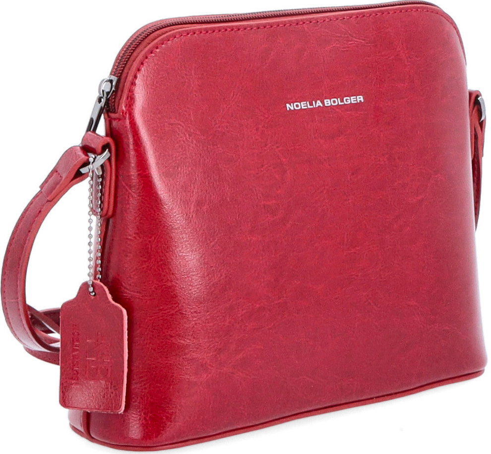 Noelia Bolger kabelka crossbody Tmavě červená NB 0078 TCV