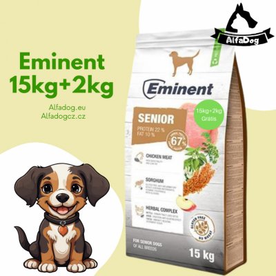 Eminent Senior High Premium 17 kg – Zboží Mobilmania