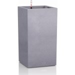 Lechuza Květináč plast šedý 30 x 30 x 56 cm – Zboží Dáma