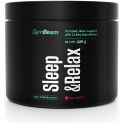 GymBeam Sleep & Relax 225 g lesní ovoce