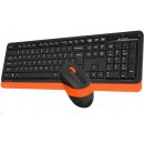 set klávesnice a myši A4Tech FG1010 FSTYLER Orange