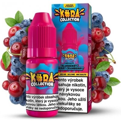 KURA Collection Blueberry Cherry Cranberry 10 ml 16.2 mg – Hledejceny.cz