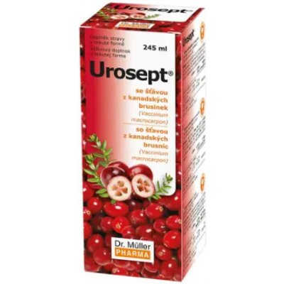 Dr.Müller MULLER PHARMA Urosept sirup 245 ml – Zboží Mobilmania