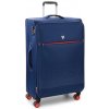 Cestovní kufr Roncato Crosslite 4W L 414871-03 modrá 98 L