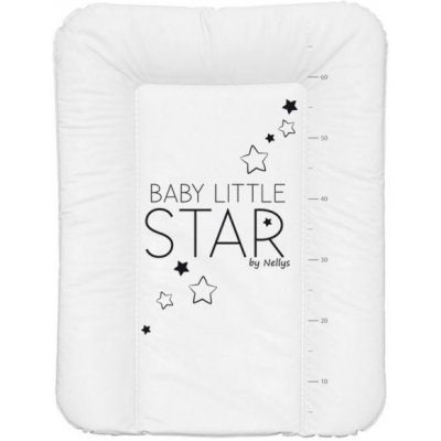 NELLYS podložka měkká BABY STAR bílá 70 x 50 – Sleviste.cz