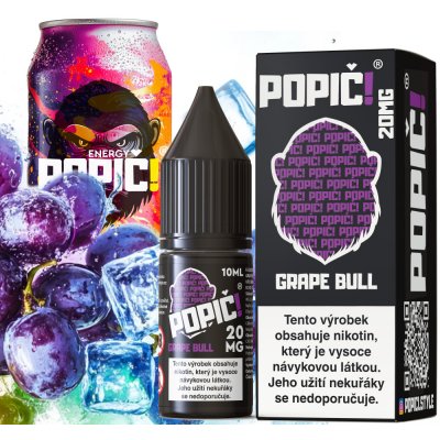 POPIČ! Grape Bull 10 ml 20 mg – Zboží Dáma