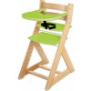 Jídelní židlička Hajdalánek Rostoucí ELA buk zelená