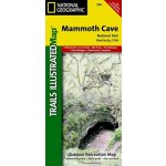 Mammoth Cave národní park Kentucky turistická mapa GPS komp. NGS – Sleviste.cz