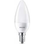 Philips LED svíčka 7-60W, E14, Matná, 2700K 929001325101 – Zboží Živě