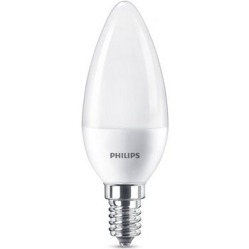 Philips LED svíčka 7-60W, E14, Matná, 2700K 929001325101