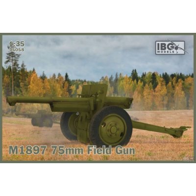 IBG Models M1897 75mm Field Gun in US Service 35058 1:35