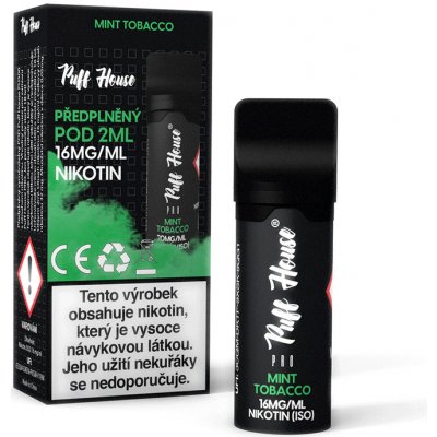 Puff House MINT TOBACCO POD 16 mg