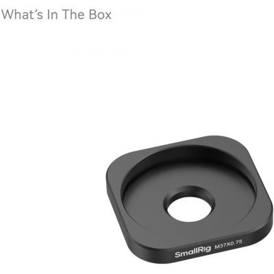 SmallRig Universal T-mount to 37 mm Threaded Lens Adapter Ring 4603 – Zboží Mobilmania