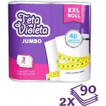 VIOLETA Jumbo XXL Premium, 3 vrstvy / 2 role – Zbozi.Blesk.cz