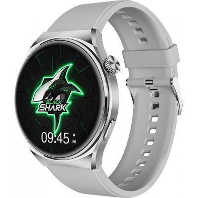 Stříbrné chytré hodinky Black Shark BS-S1