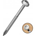 Milescraft PocketScrews – pozinkované samořezné vruty pro kapsové spoje Délka: 50 mm, závit: hrubý (coarse), Obsah balení: 100 ks – Hledejceny.cz