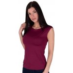 Babell dámské tílko široká ramínka Indi Long 2023 vínová – Sleviste.cz