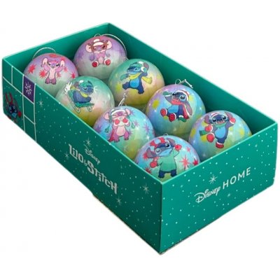 Disney Vánoční ozdoba Lilo&Stitch Stitch a Angel 6,5 cm, 8 ks – Hledejceny.cz