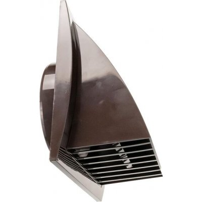 Kryt výfuku domu 6" s krytem proti dešti – Sleviste.cz
