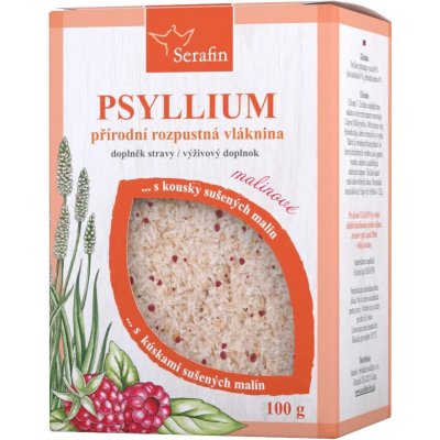 Serafin Psyllium s kousky ovoce malina 100 g