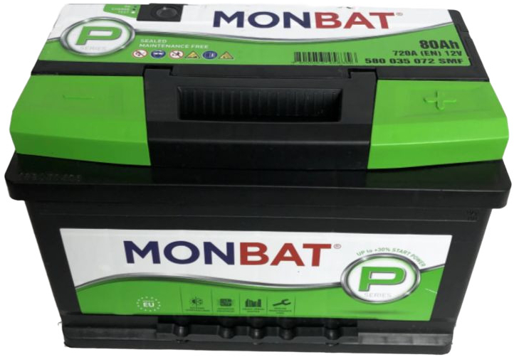 Monbat Premium 12V 80Ah 720A