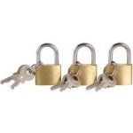 TORO Zámek visací na kufr 20 mm 1 ks, 3 klíče – Zboží Dáma