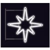 Vánoční osvětlení CITY SM-999067B Hvězdice 120x120 cm studená bílá