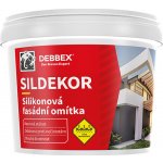 Omítka silikonová zatíraná (hlazená) SILDEKOR, Den Braven 1,5 mm 25 kg, balení 1 ks – Zboží Mobilmania