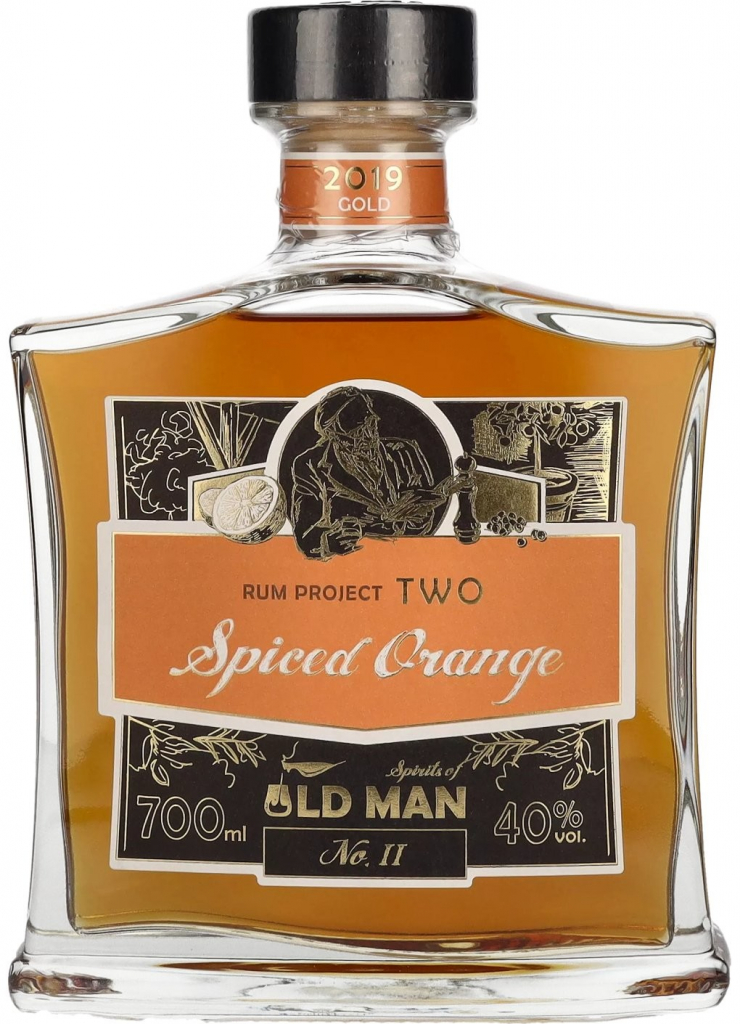 Old Man Spiced Orange 40% 4 - 14y 0,7 l (holá láhev)