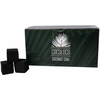 Cocoloco 27 mm kokosové uhlíky pro vodní dýmku 1 kg – Zboží Dáma