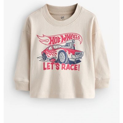 Baby tričko Gap & Hot Wheels Béžová – Zboží Dáma