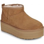 Ugg kotníkové boty Classic ultra mini hnědé – Hledejceny.cz