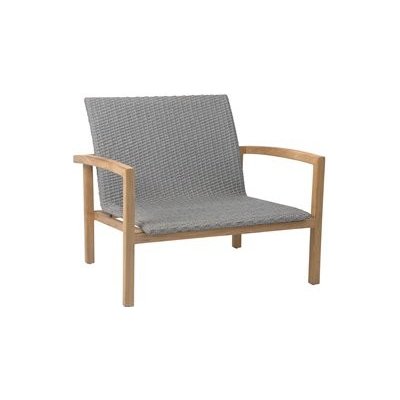 Stern Nízké křeslo Leah, 91x79x81 cm, rám teak, lankový výplet yellow – Hledejceny.cz