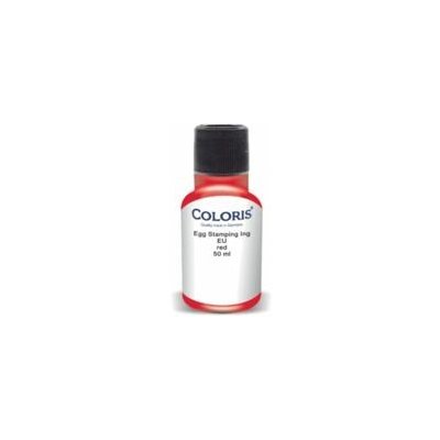 Coloris Razítková barva na vajíčka červená 50 ml