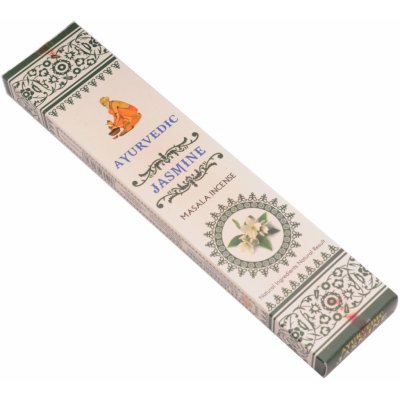 Ayurvedic indické vonné tyčinky Jasmine 15 ks – Zboží Dáma