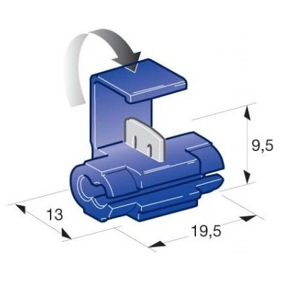 rychlospojka modrá 1-2,5mm | Zboží Auto