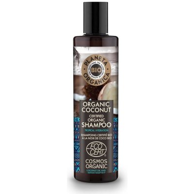 Planeta Organica Kokosový hydratační šampon 280 ml – Zboží Mobilmania
