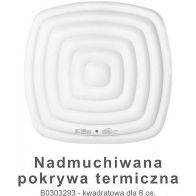 HANSCRAFT Nafukovací termokryt MSpa čtvercový (4 osoby) – HobbyKompas.cz