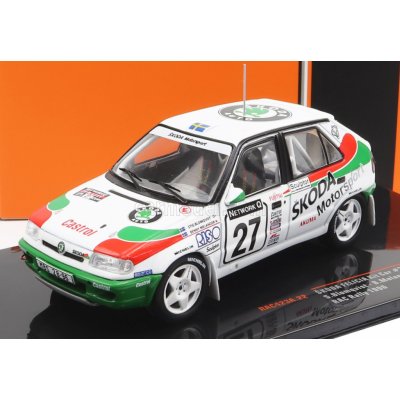 Ixo-models Škoda Felicia Team Skoda Motorsport N 27 3rd Rally Rac Lombard 1996 S.blomqvist B.melander Bílá Červená 1:43 – Zbozi.Blesk.cz