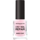 Dermacol Nail Repair Base Coat zpevňovač na nehty 3v1 11 ml