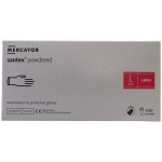 Mercator Medical Santex Jednorázové latexové pudrované bílé 100 ks – Zboží Dáma