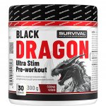 Survival Black Dragon Ultra Stim Pre-workout 300 g – Zboží Dáma