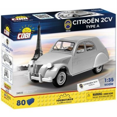 COBI 24510 Youngtimer Automobil Citroën 2CV ,,Kachna" TYPE A – Zboží Mobilmania