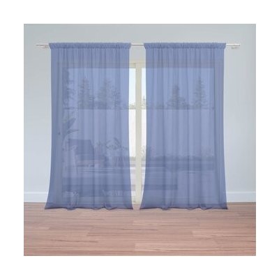 Sablio Záclony Královská modrá 2: 2ks 150x250cm – Hledejceny.cz