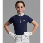 Premier Equine Dětské jezdecké závodní tričko Maria Diamante navy