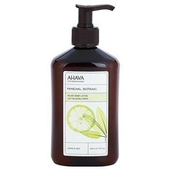 Ahava Mineral Botanic Lemon & Sage jemné tělové mléko 400 ml