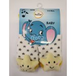 Kojenecké ABS ponožky s chrastítkem vzor hvězda – Hledejceny.cz