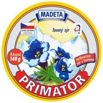 Madeta Primator tavený sýr 8 ks 140g – Zboží Dáma Madeta Primator tavený sýr 8 ks 140g – Zboží Dáma